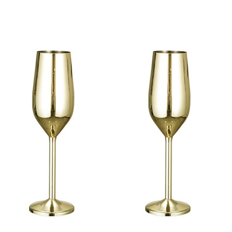 Ibiza Stainless Steel Glasses