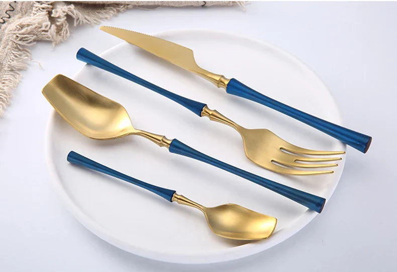Florence Gold Cutlery Set