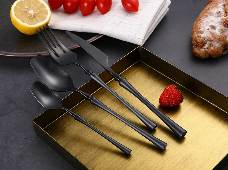 Florence Gold Cutlery Set