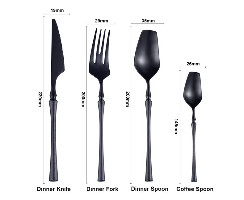 Florence Gold Cutlery Set