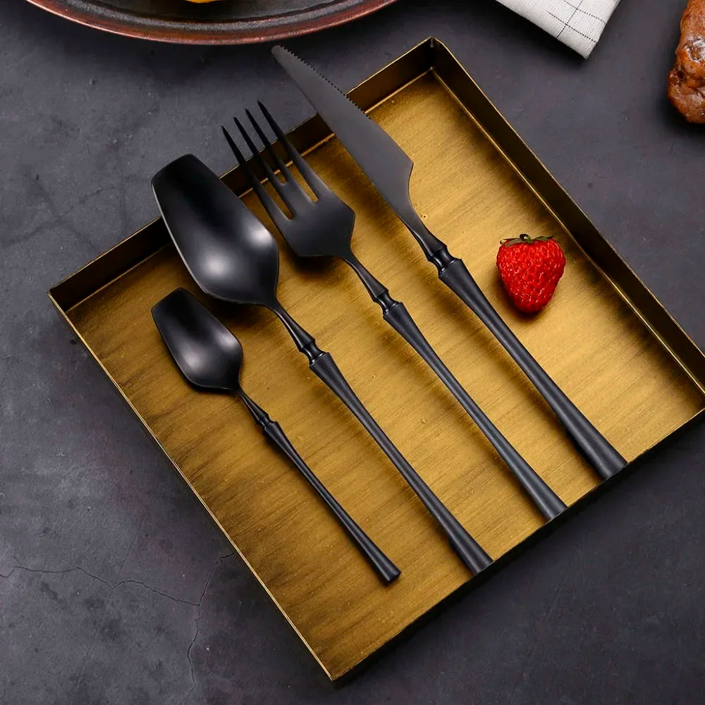 Florence Gold Cutlery Set
