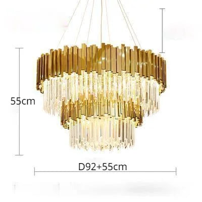 Adorjan Crystal Chandelier