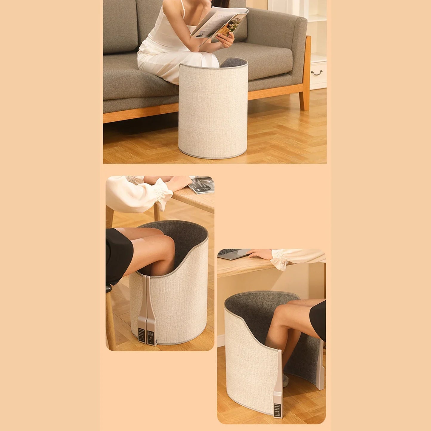 Under Desk Comfy Electric Leg Warmer