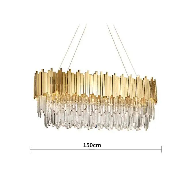 Adorjan Crystal Chandelier