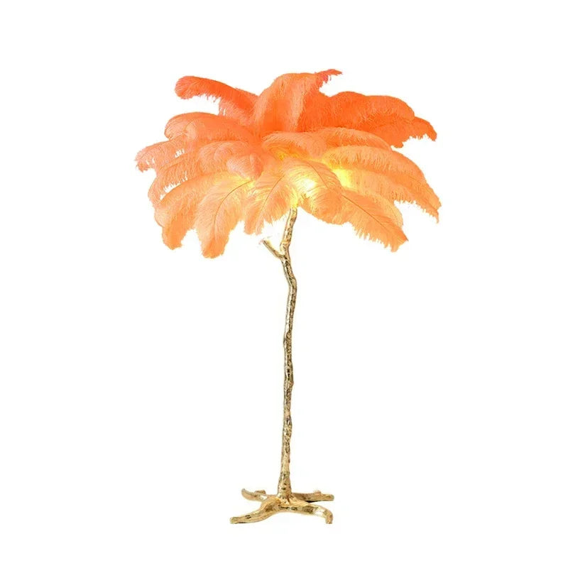 Palmera Luxury Feather Floor Lamp