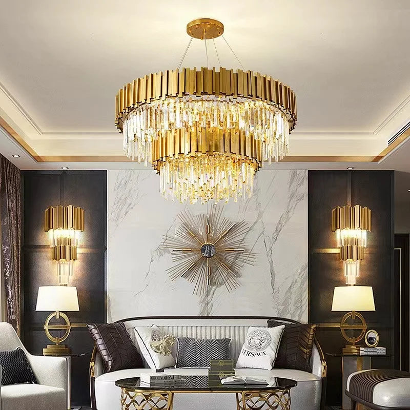 Adorjan Crystal Chandelier