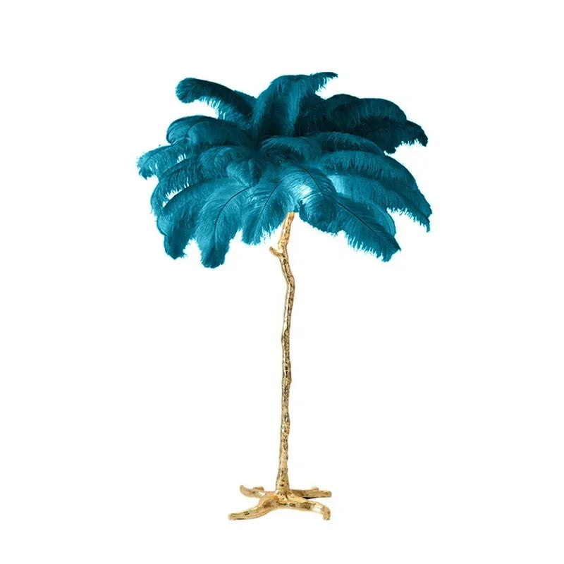 Palmera Luxury Feather Floor Lamp