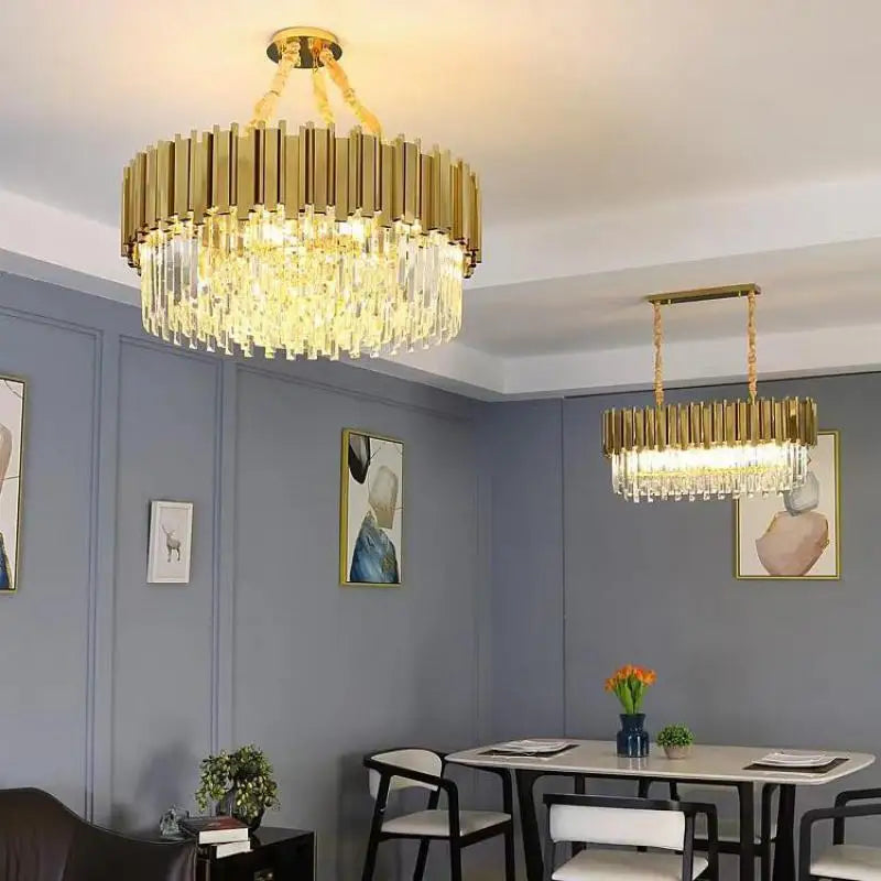 Adorjan Crystal Chandelier