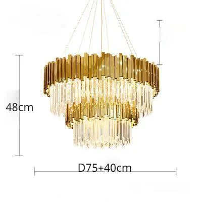 Adorjan Crystal Chandelier