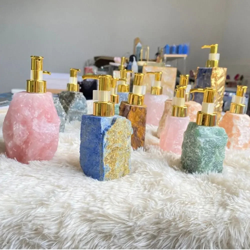 Natural Stone Soap Hand Wash Bottle Dispenser
