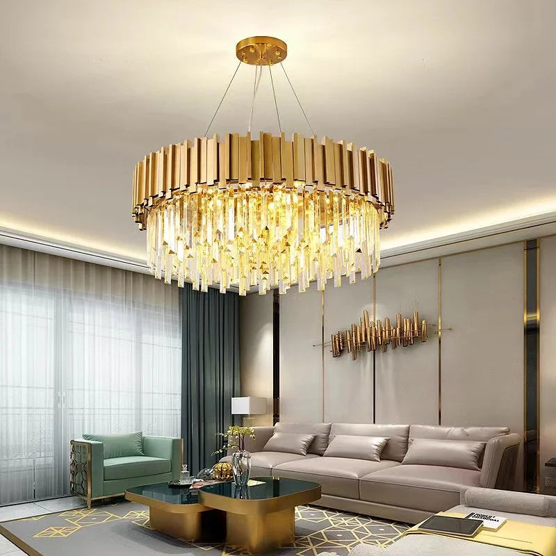 Adorjan Crystal Chandelier