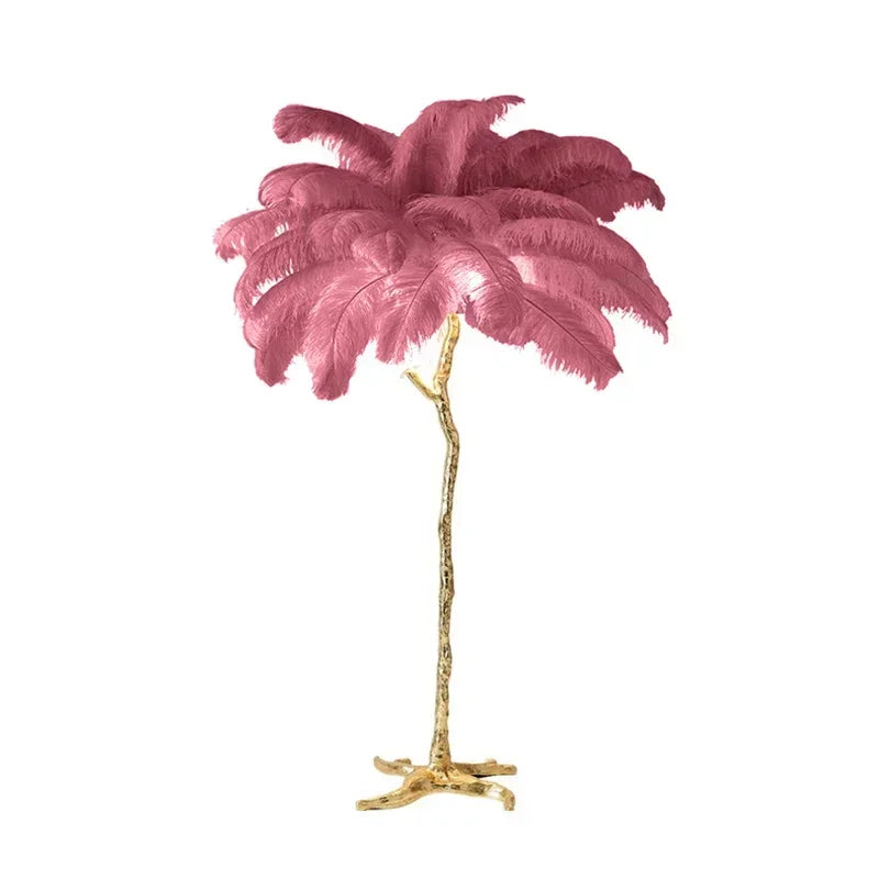 Palmera Luxury Feather Floor Lamp