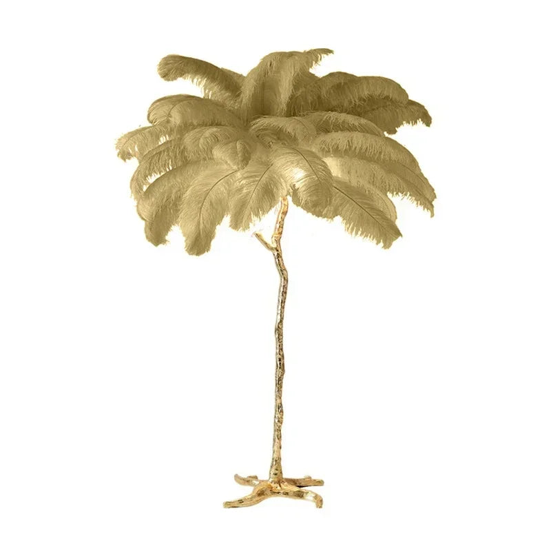 Palmera Luxury Feather Floor Lamp