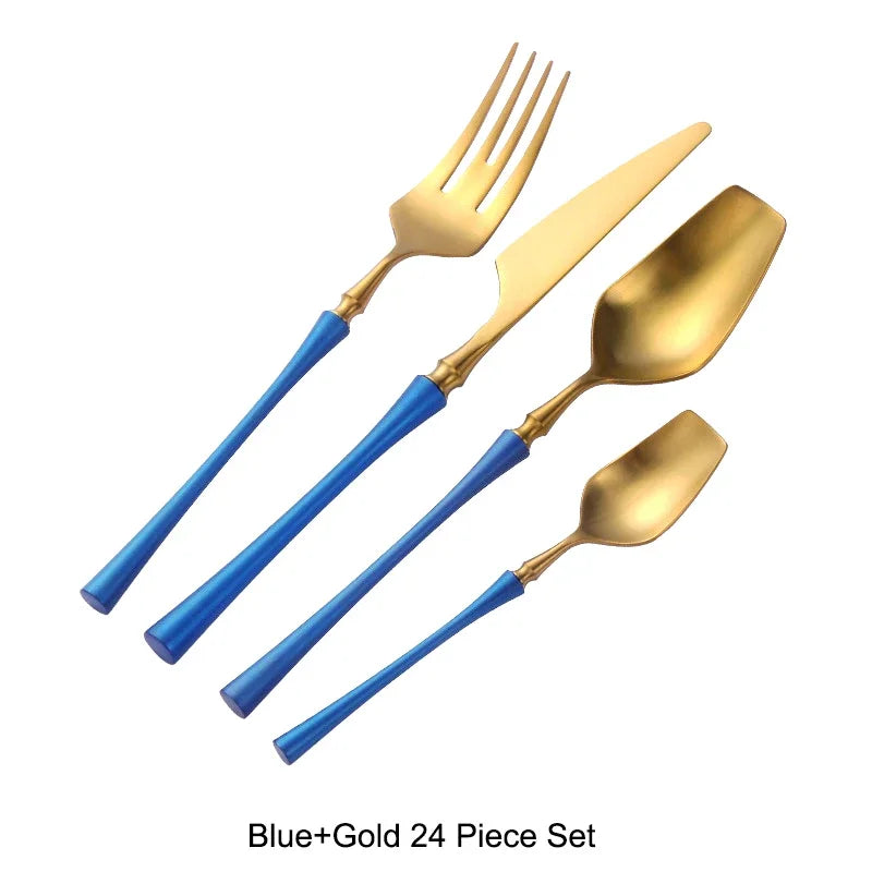 Florence Gold Cutlery Set