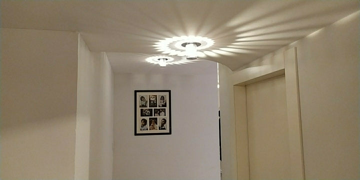 Modern Swirl LED Ceiling Light