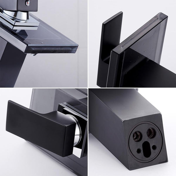 Belva - Solid Glass Bathroom Mixer