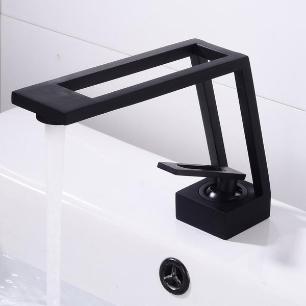 Lionel Modern Hollowed Bathroom Faucet