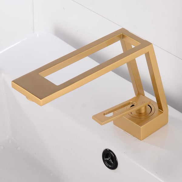 Lionel Modern Hollowed Bathroom Faucet