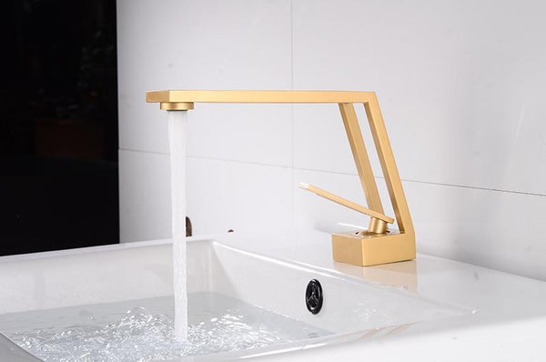 Lionel Modern Hollowed Bathroom Faucet