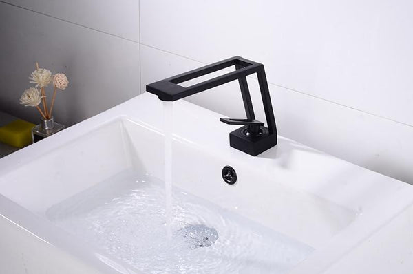 Lionel Modern Hollowed Bathroom Faucet
