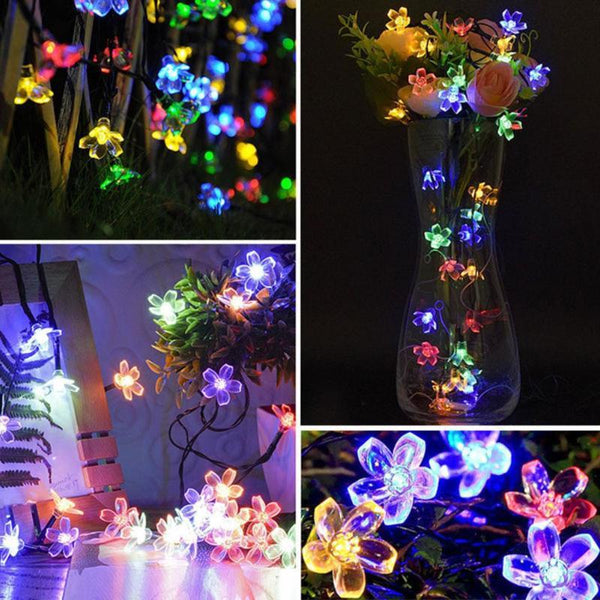 LED String Cherry Blossom Flowers