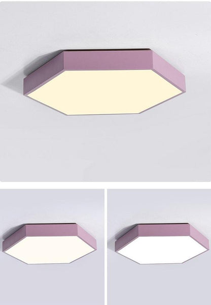 Hex Ceiling Light