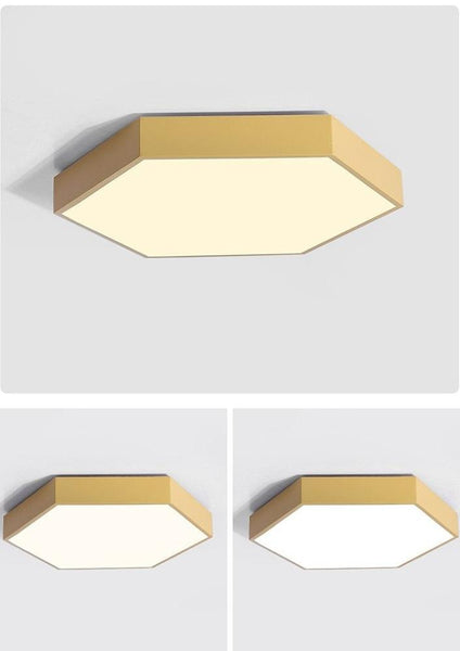 Hex Ceiling Light