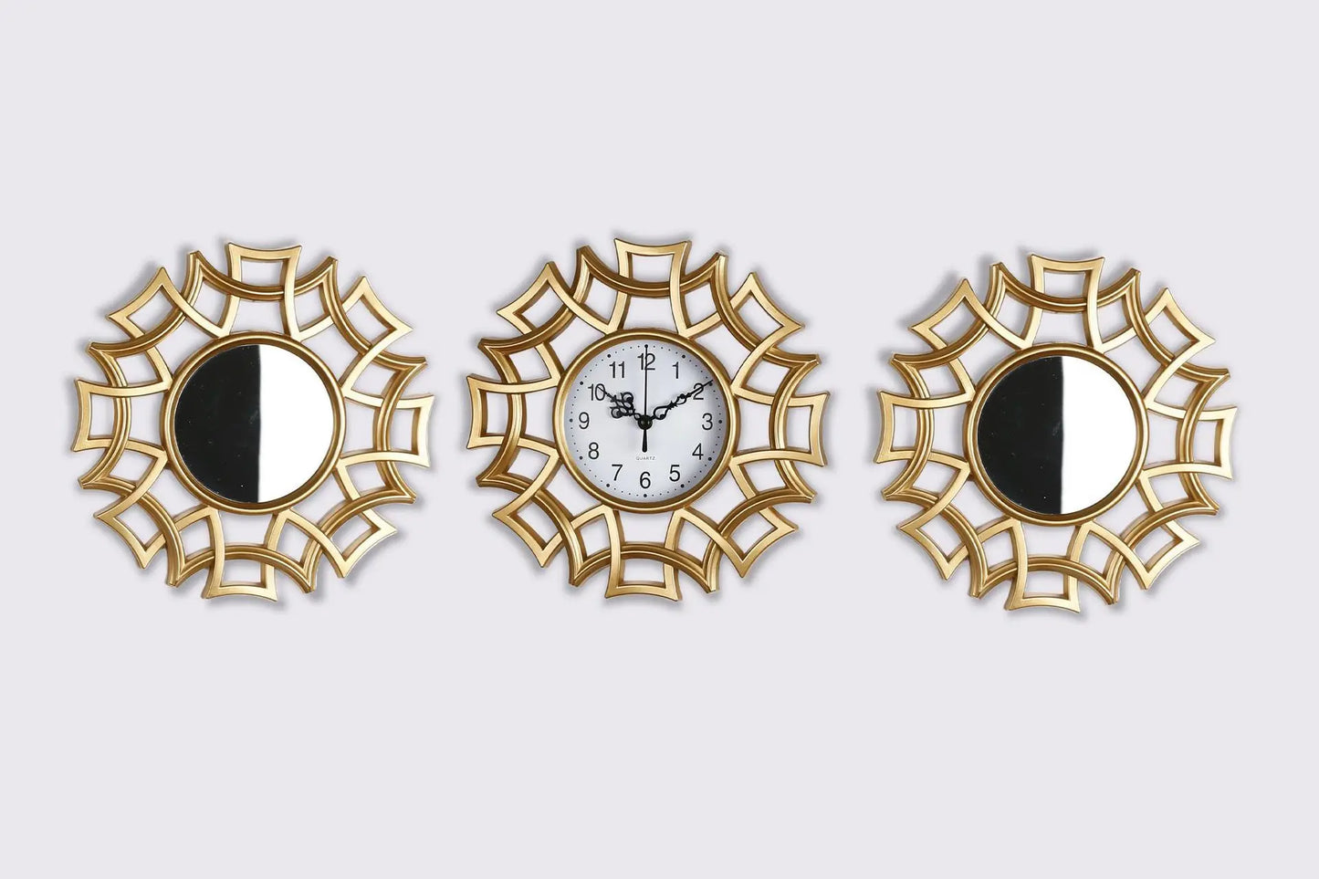 Elegant Antique Luxury  Clocks (3 Pcs)