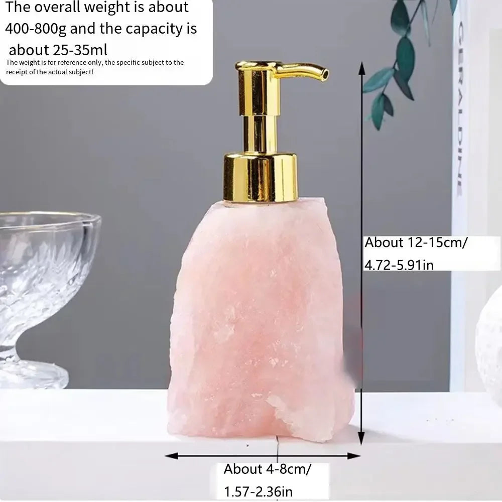 Natural Stone Soap Hand Wash Bottle Dispenser