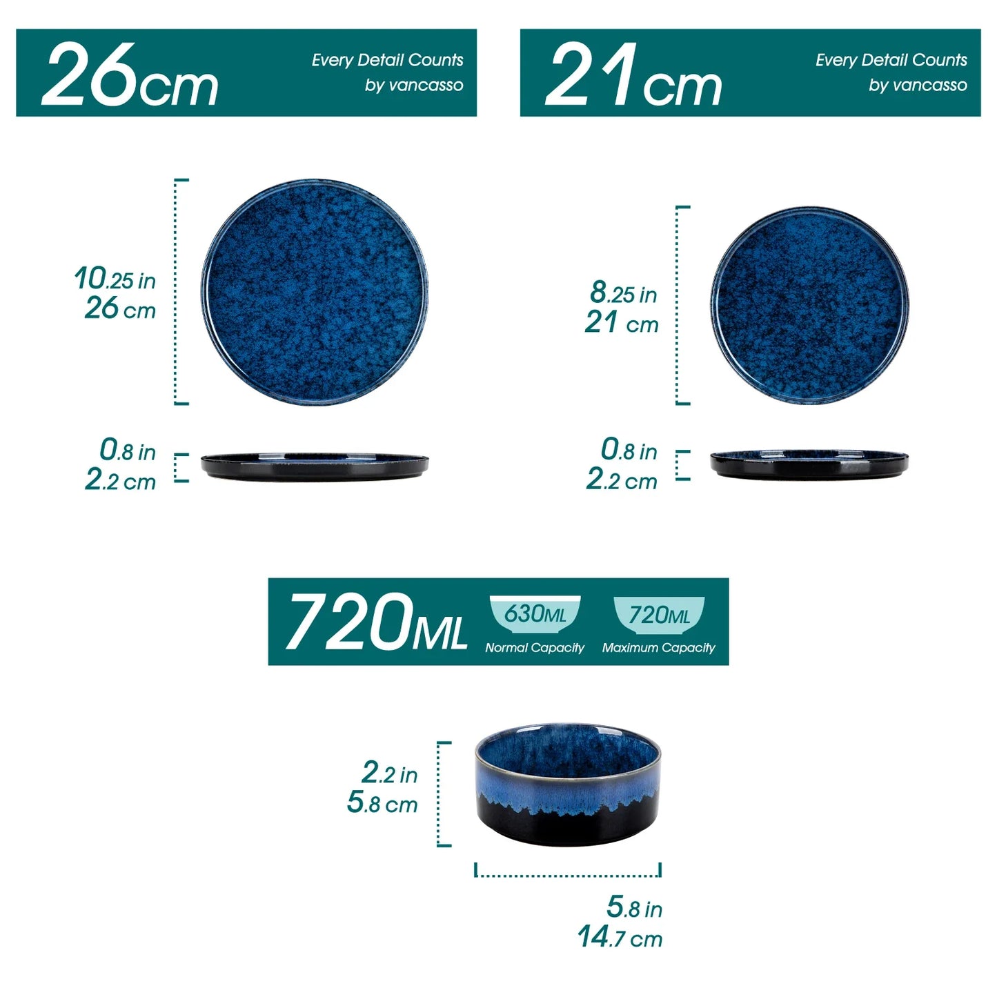 Hyra Premium Dinnerware Set