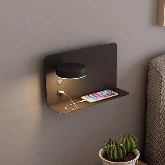 Rowan - LED Bedside  Wall Lamp USB Charger
