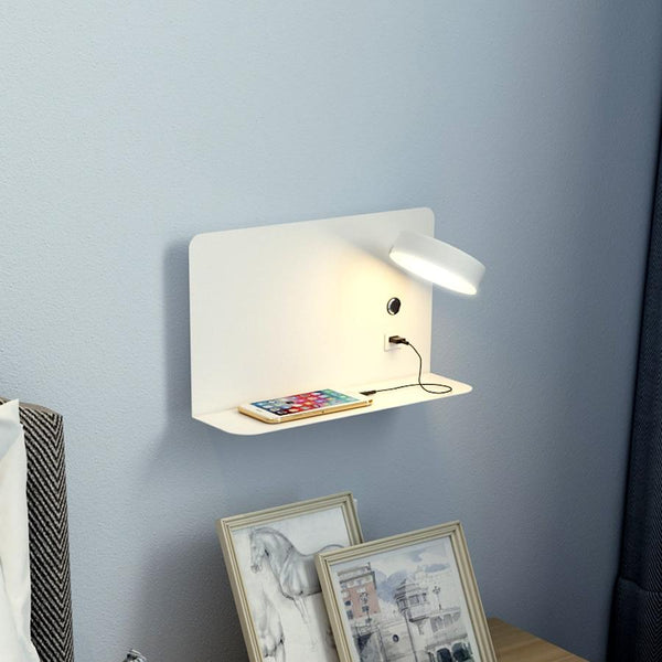 Rowan - LED Bedside  Wall Lamp USB Charger