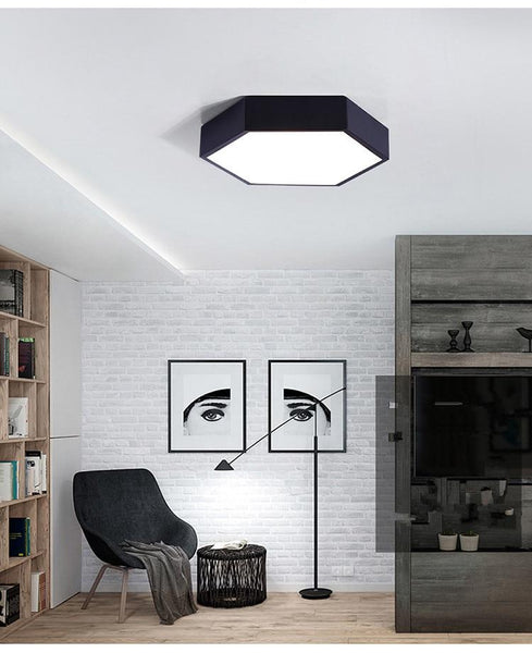 Hex Ceiling Light
