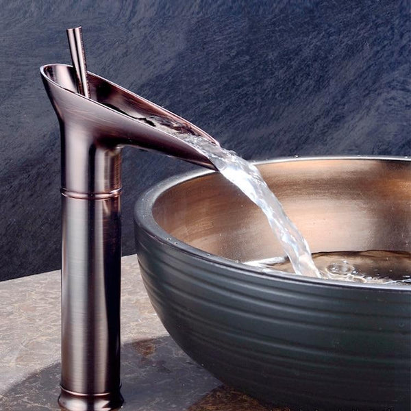 Luxury Oriental  Waterfall Faucet